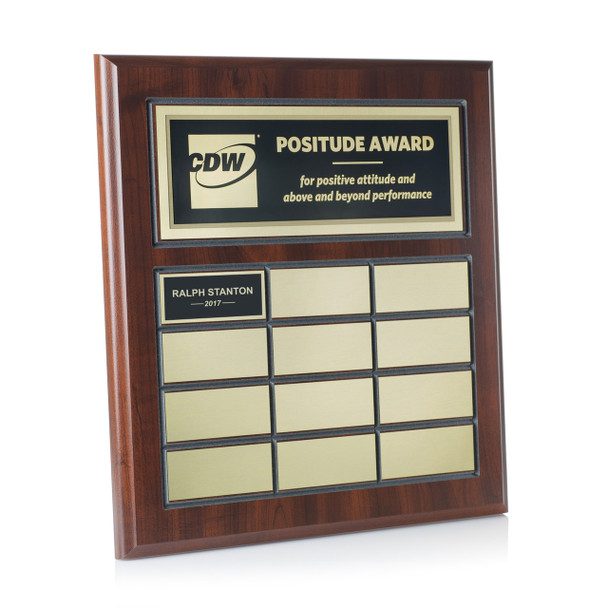 激光雕刻價值永久牌匾 Laser Engraved Value Perpetual Plaques