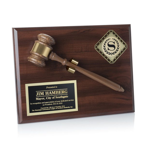 木槌匾 Gavel Plaque