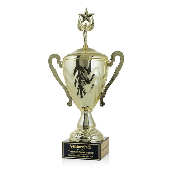 Gold Metal Cup Perpetual  Trophy