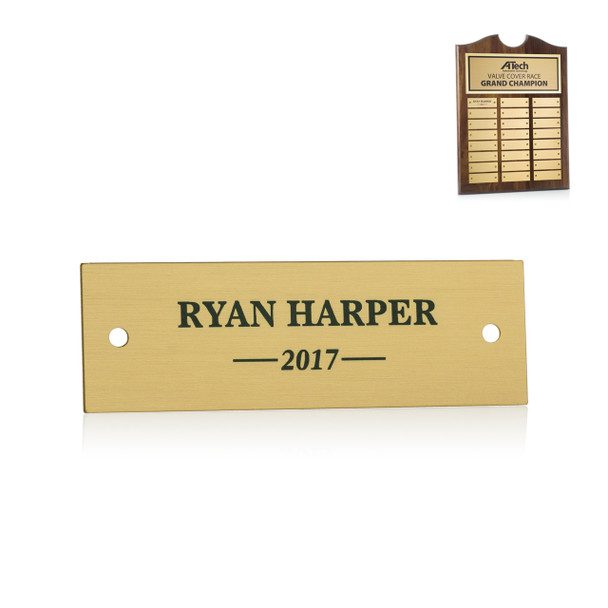 花名冊牌匾永久板 Roster Plaque Perpetual Plate