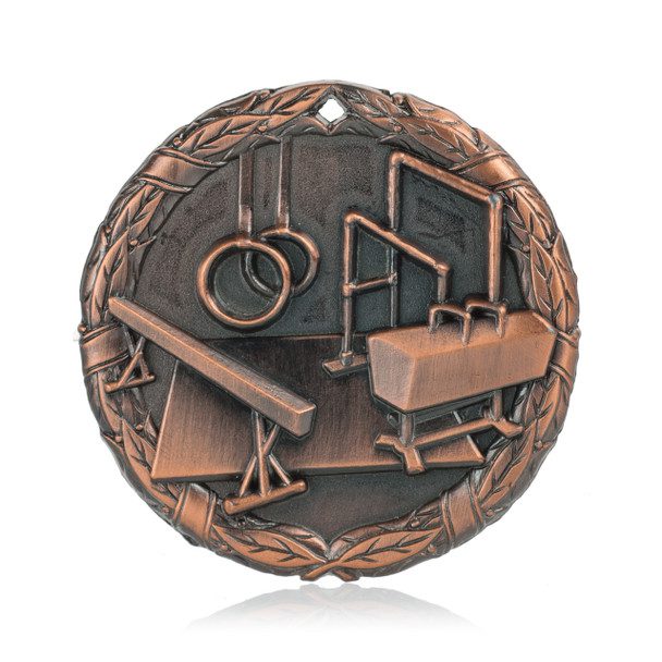 Gymnastics 2" Activity Medal