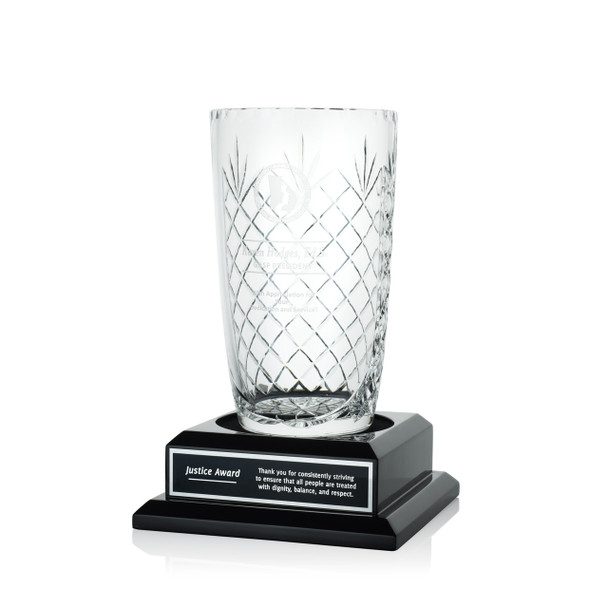 酒店水晶獎花瓶 Hospitality Crystal Award Vase