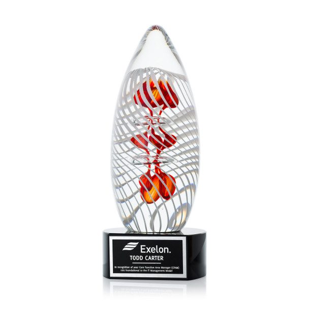 Spiral Art Glass Award