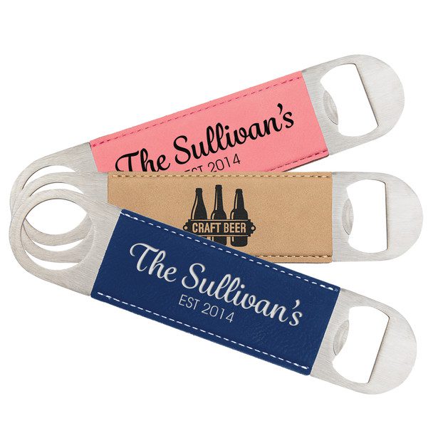 人造革開瓶器 Leatherette Bottle Opener