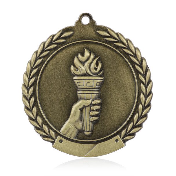 勝利 1 3/4 英寸花環獎章 Victory 1 3/4" Wreath Medal