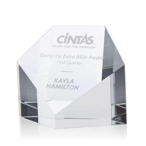 盾牌鎮紙水晶獎 Shield Paperweight Crystal Award