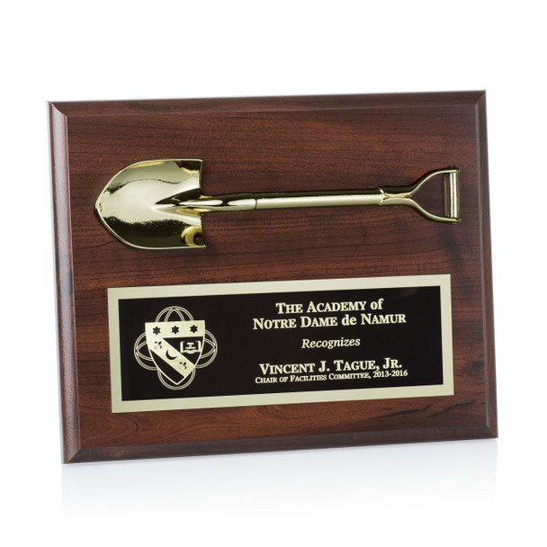 Shovel Plaque