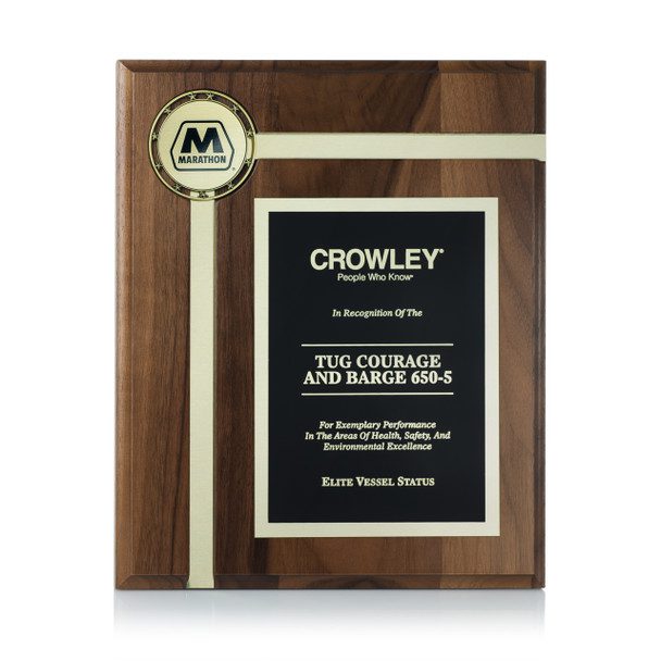 開槽牌匾 Slotted Plaque