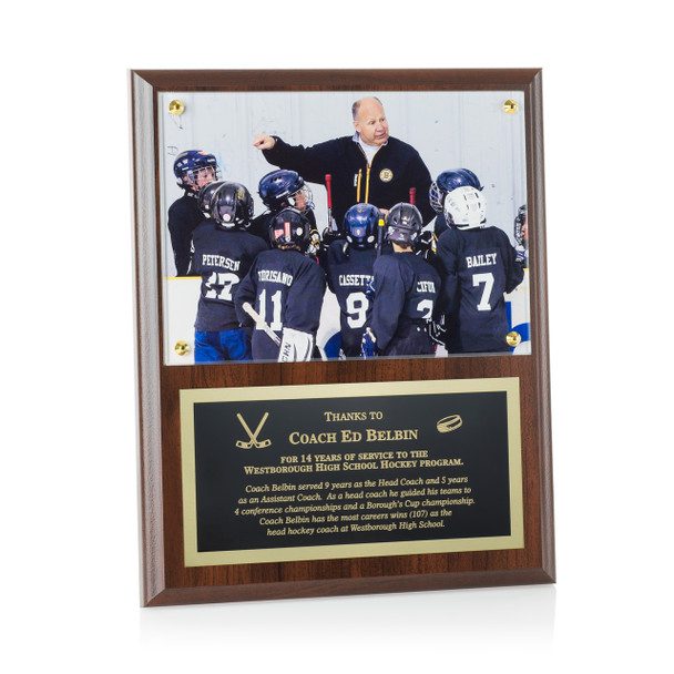 大頭貼照片安裝板 Tacked Photo Mount Plaques