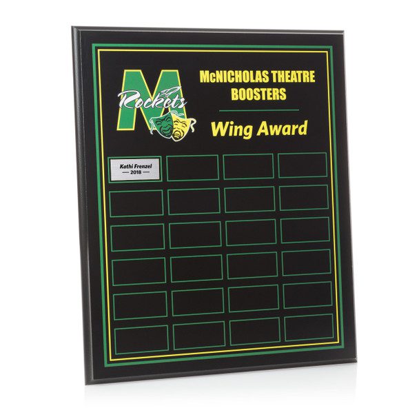 Ultra-Color Perpetual Plaque