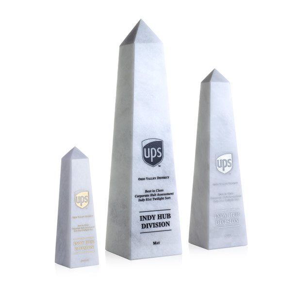 White Marble Obelisk Award
