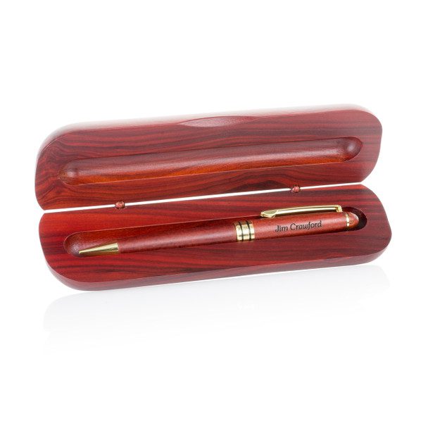 Rosewood Pen & Case